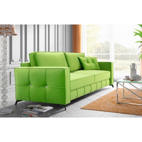 Sofa Crystal - duże spanie