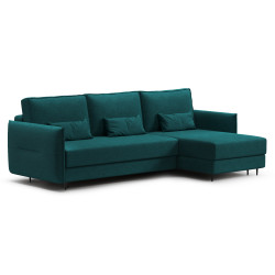 Narożnik rozkładany Lozano B - 2 pojemniki na pościel