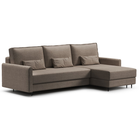 Narożnik rozkładany Lozano C - 2 pojemniki na pościel