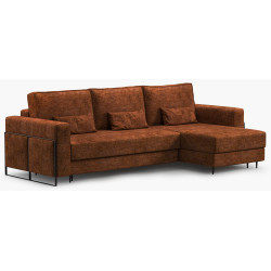 Narożnik rozkładany Lozano E - wiele rozmiarów, 2 pojemniki