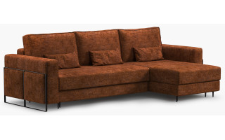 Narożnik rozkładany Lozano E - wiele rozmiarów, 2 pojemniki