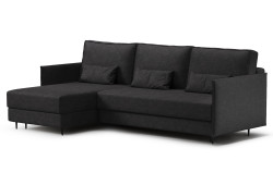 Mały naroznik rozkładany Lozano A - 2 pojemniki na pościel