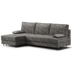 Mały narożnik rozkładany Lozano F z 2 pojemnikami